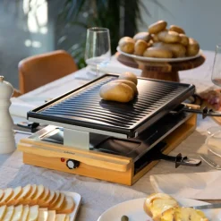 Appareil à raclette 8 personnes