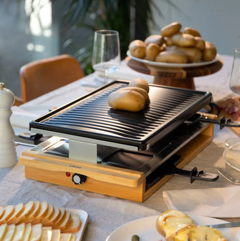Appareil à raclette 8 personnes