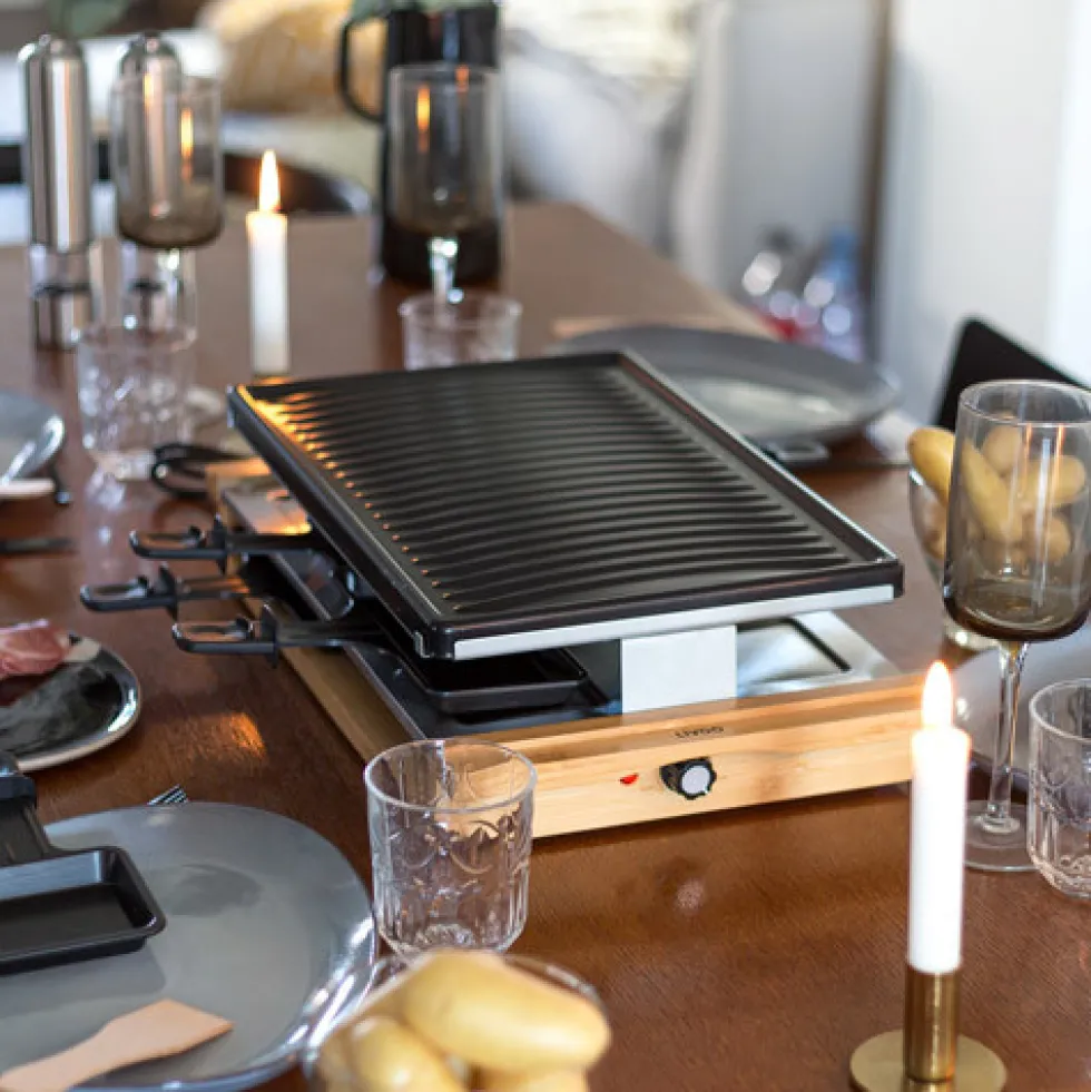 Appareil à raclette 8 personnes