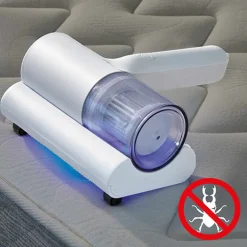 Aspirateur anti-acariens rechargeable