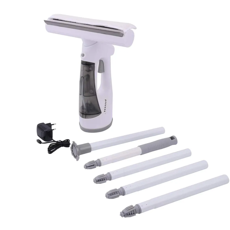 Aspi-vitres télescopique rechargeable
