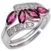 Bague aux 4 grenats