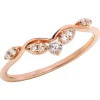 Bague éclat romantique