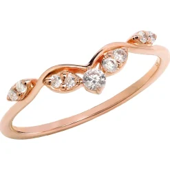 Bague éclat romantique
