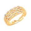Bague or & diamants