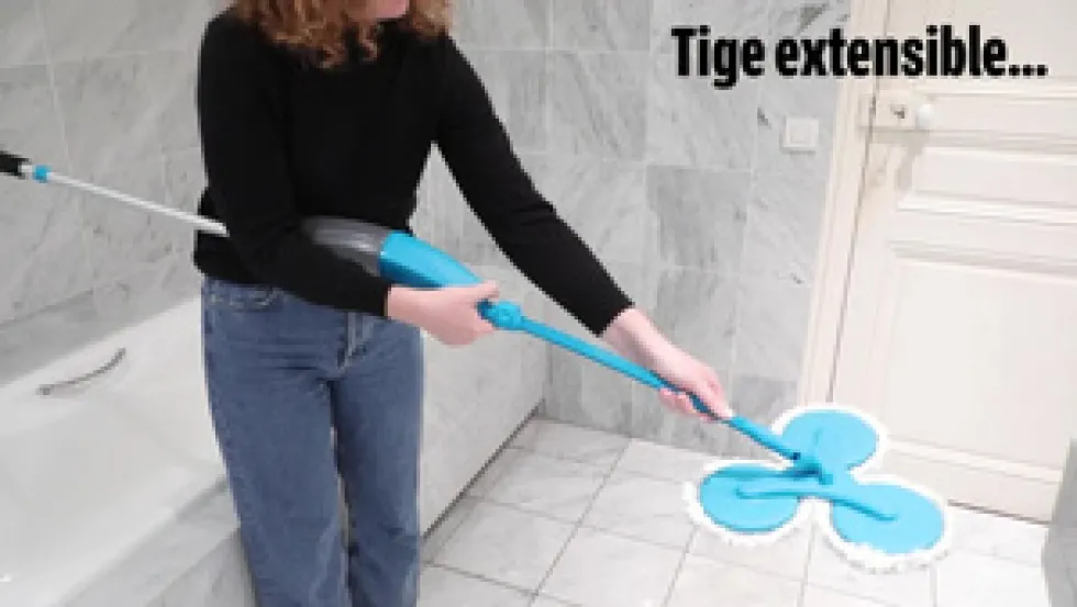 Balai-serpillère TrioFlex