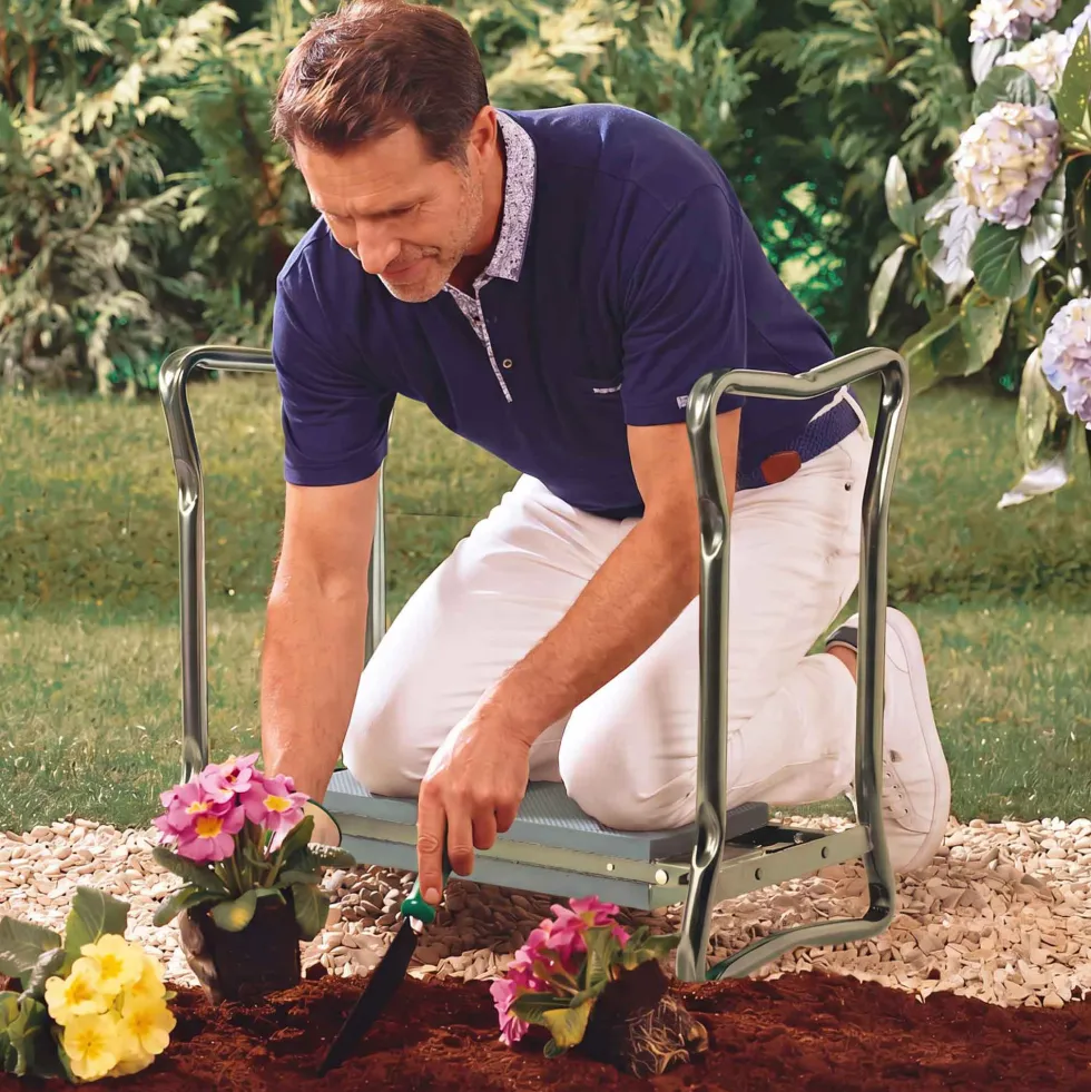 Banc de jardinage réversible