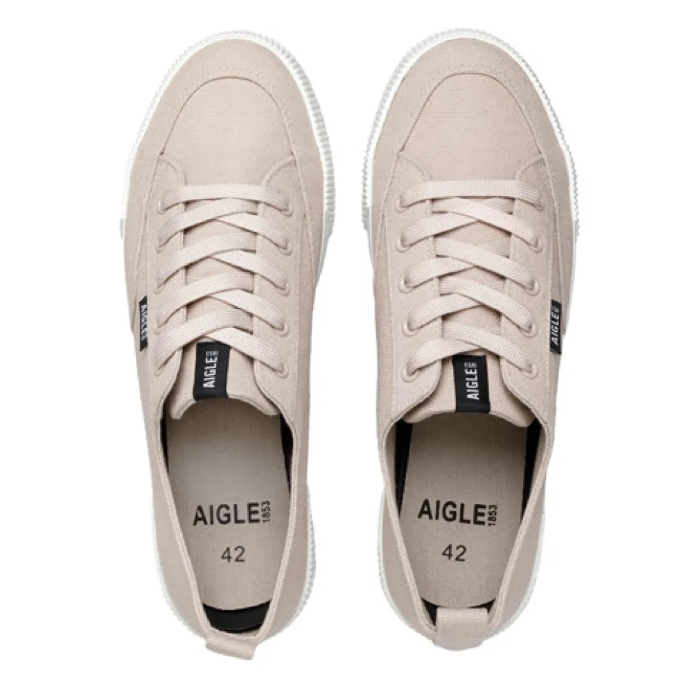 Baskets toile Aigle