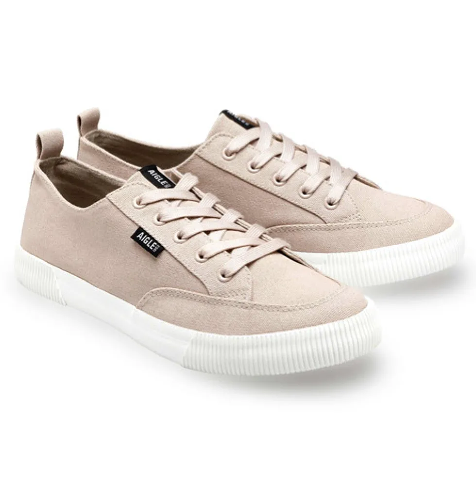 Baskets toile Aigle