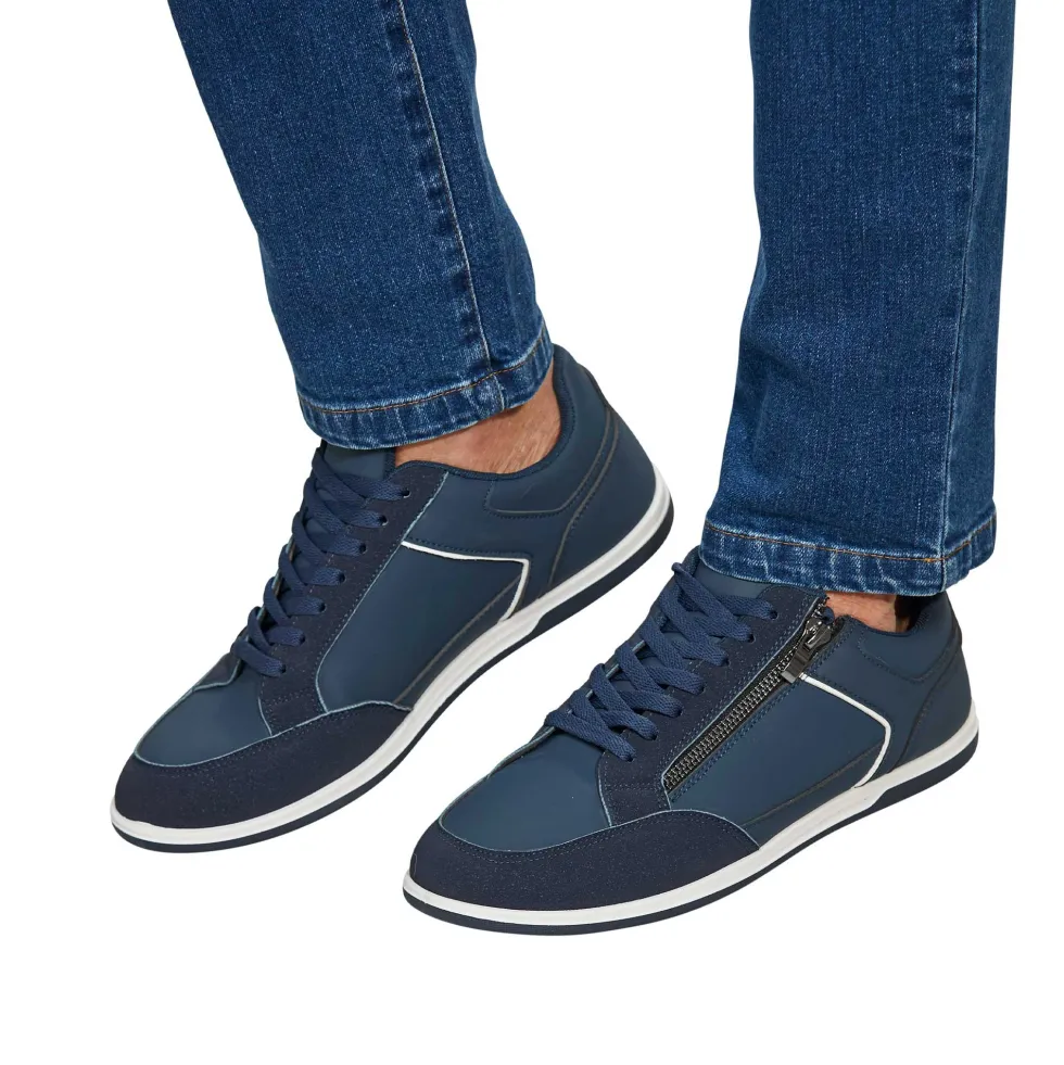 Baskets zip confort