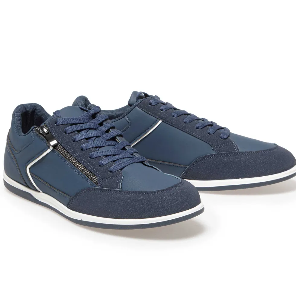 Baskets zip confort