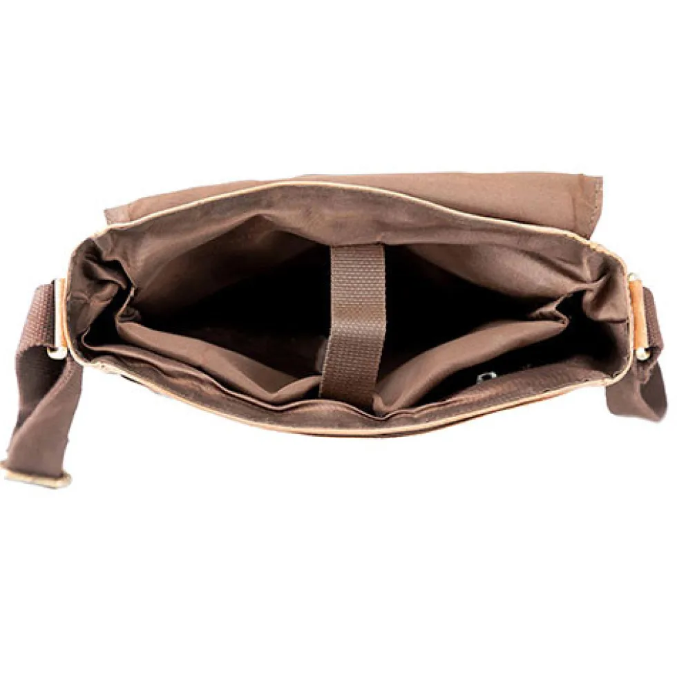 Besace vintage en cuir