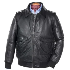 Blouson Cuir Aviateur