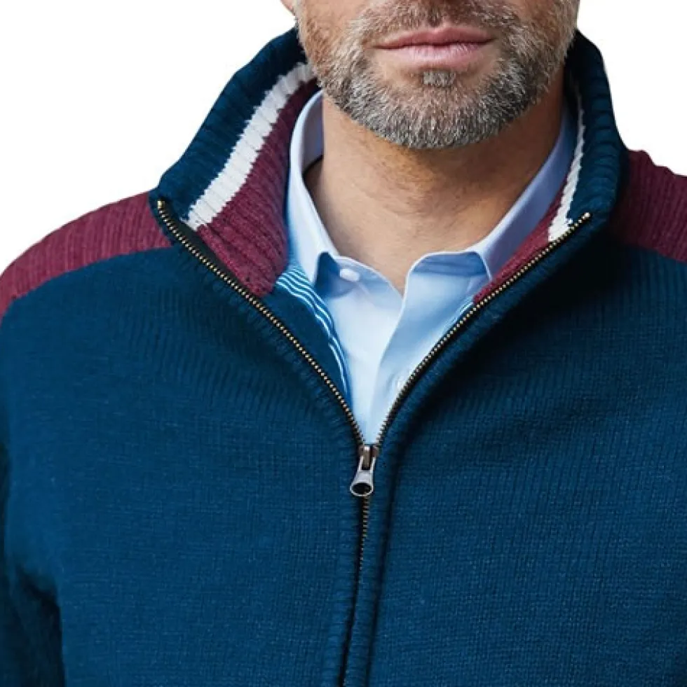 Blouson lainage doublé