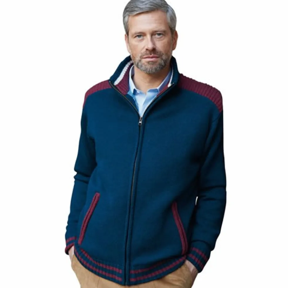 Blouson lainage doublé