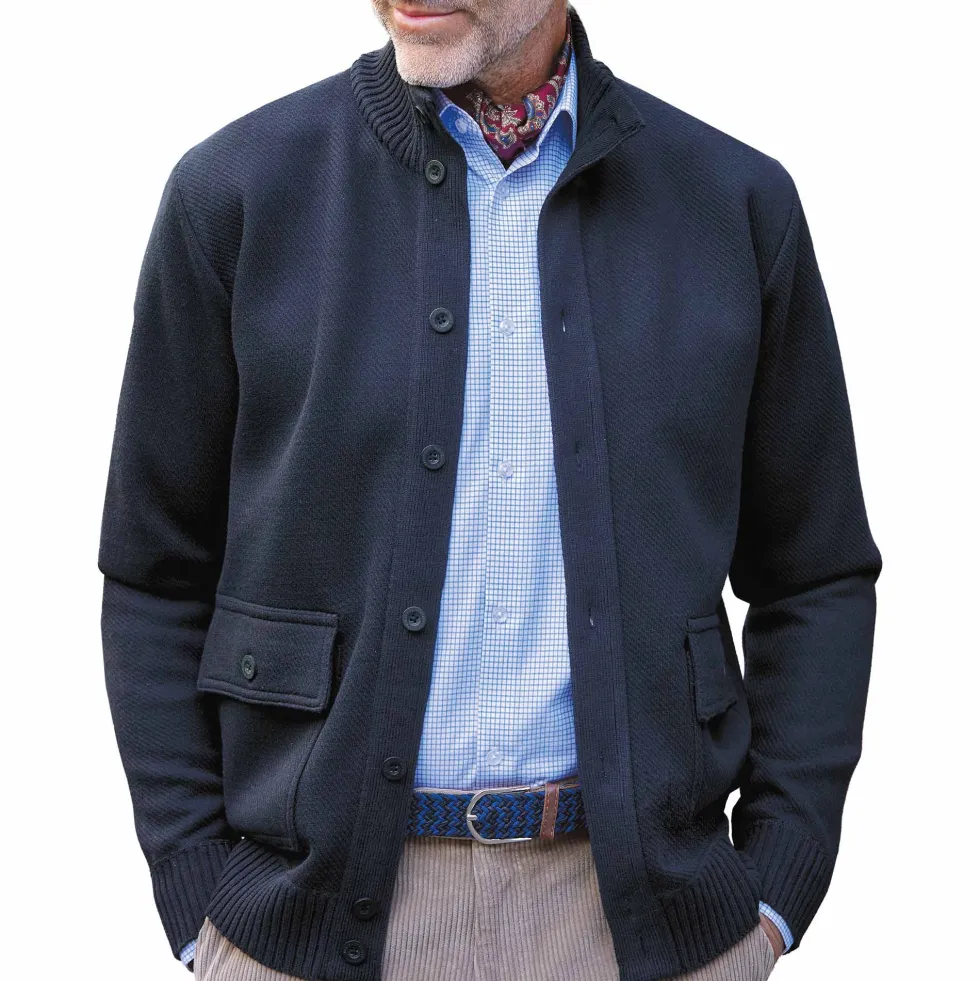 Blouson maille Pierre Clarence
