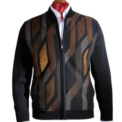 Blouson Mérinos et Alcantara®