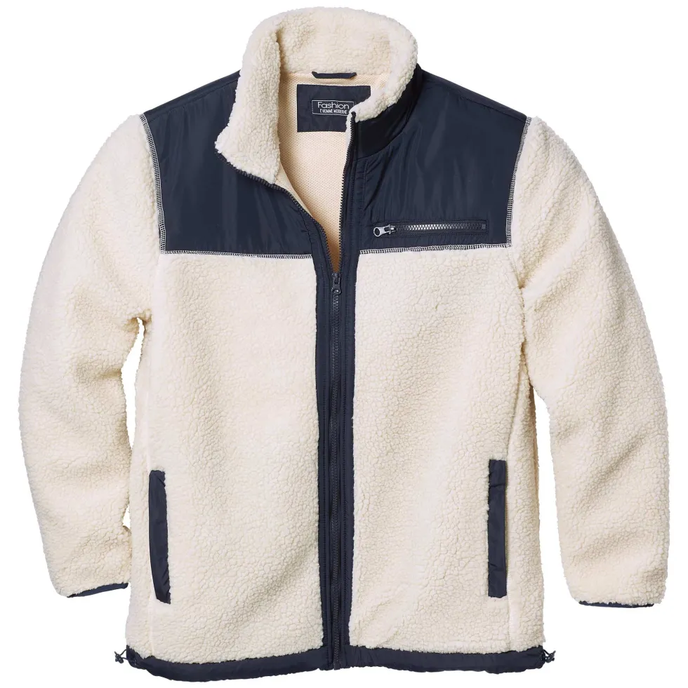 Blouson sherpa