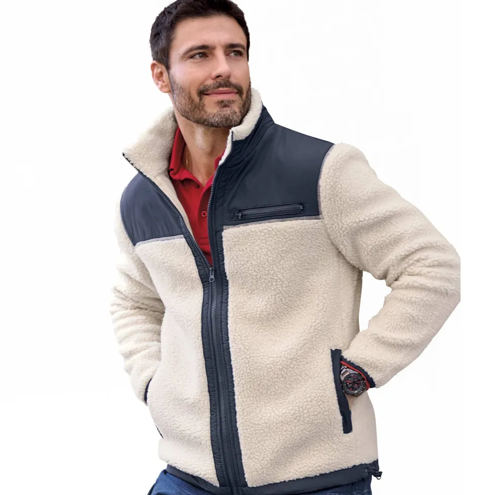 Blouson sherpa