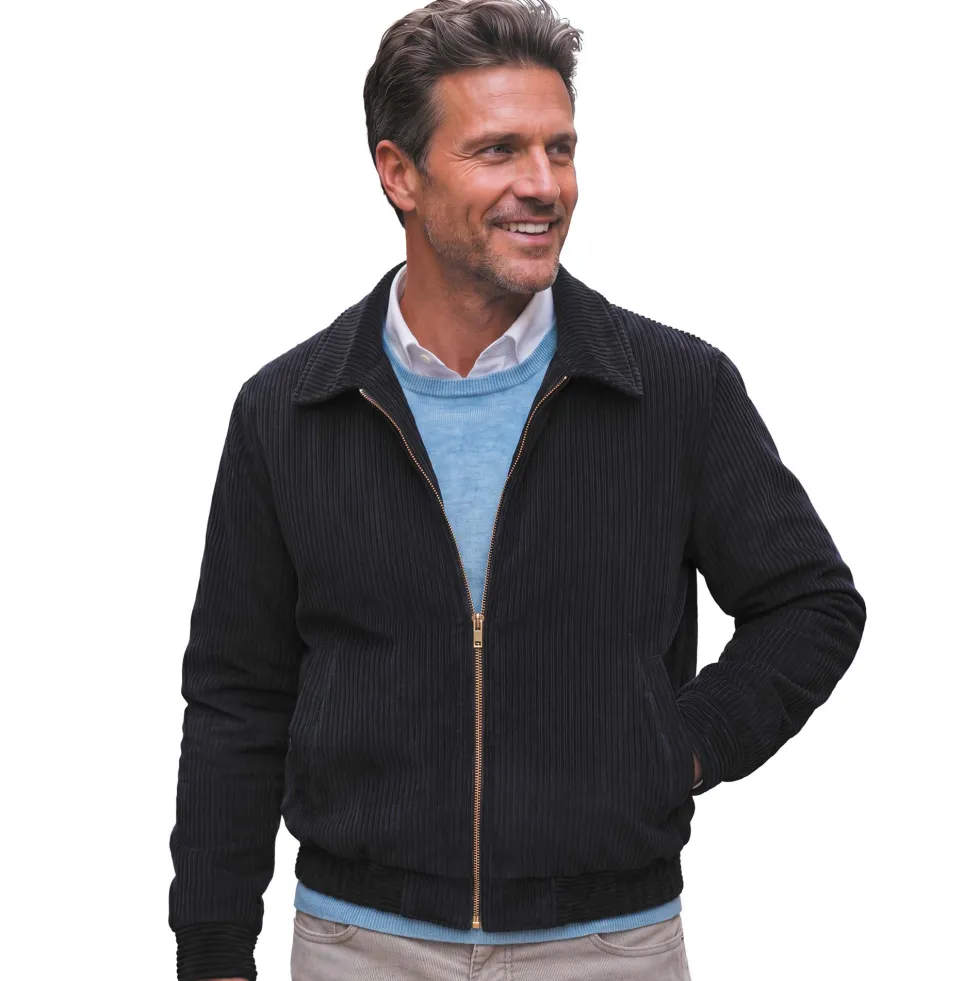 Blouson velours côtelé