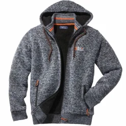 Blouson zippé à capuche