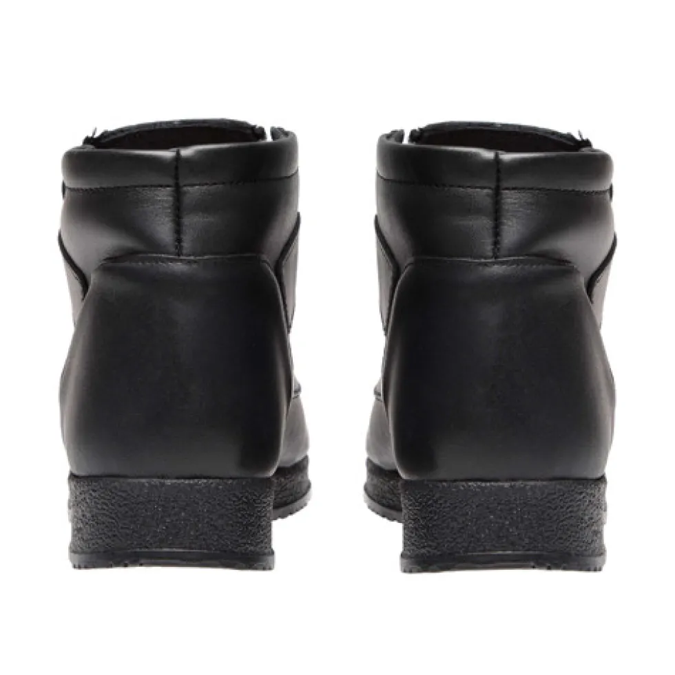Boots Cuir Doublées Laine