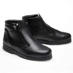 Boots Cuir Doublées Laine