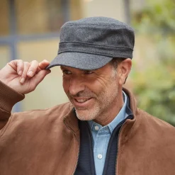 Casquette officier laine
