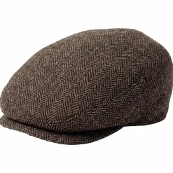 Casquette tweed laine