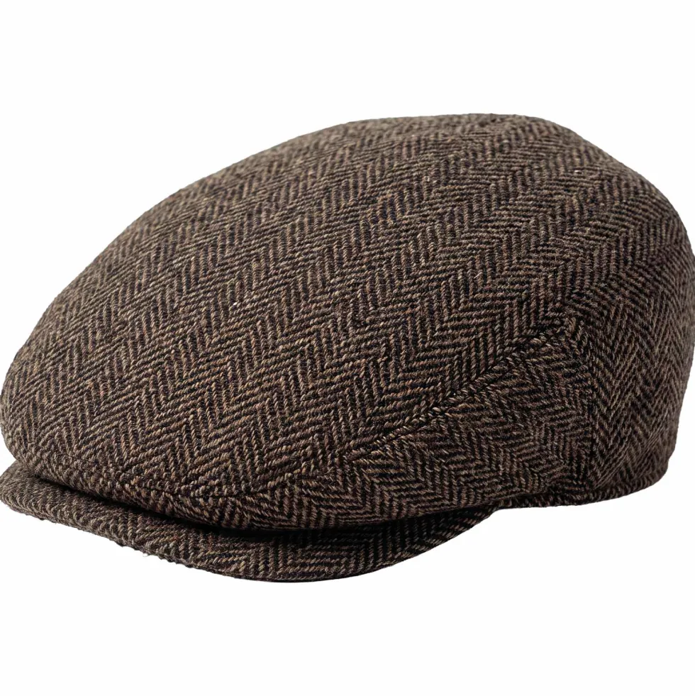 Casquette tweed laine