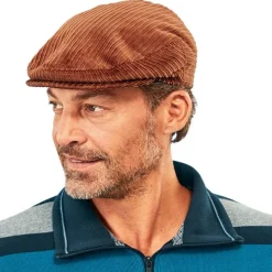 Casquette velours côtelé