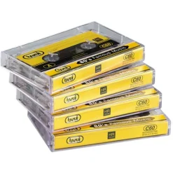 Cassettes audio vierges - les 4