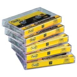 Cassettes audio vierges - les 5
