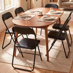 Chaises pliantes - les 6