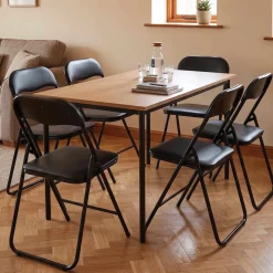 Chaises pliantes - les 6