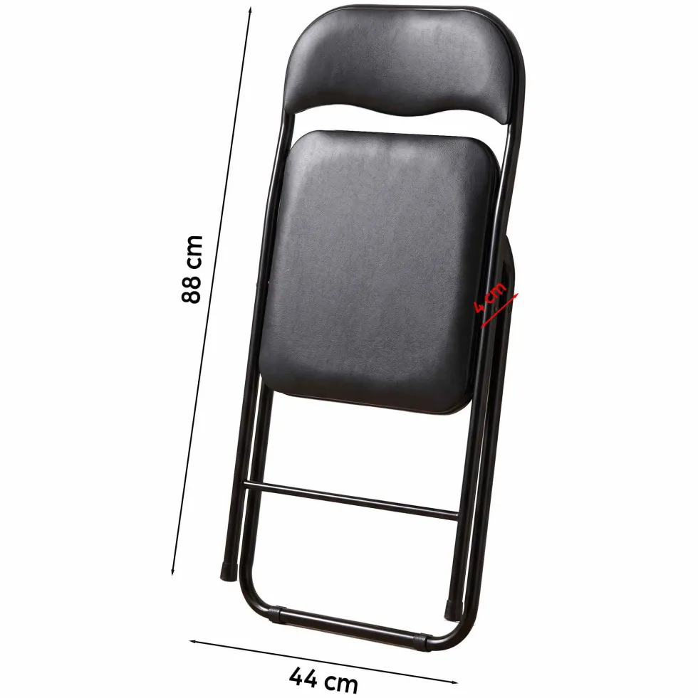 Chaises pliantes - les 6