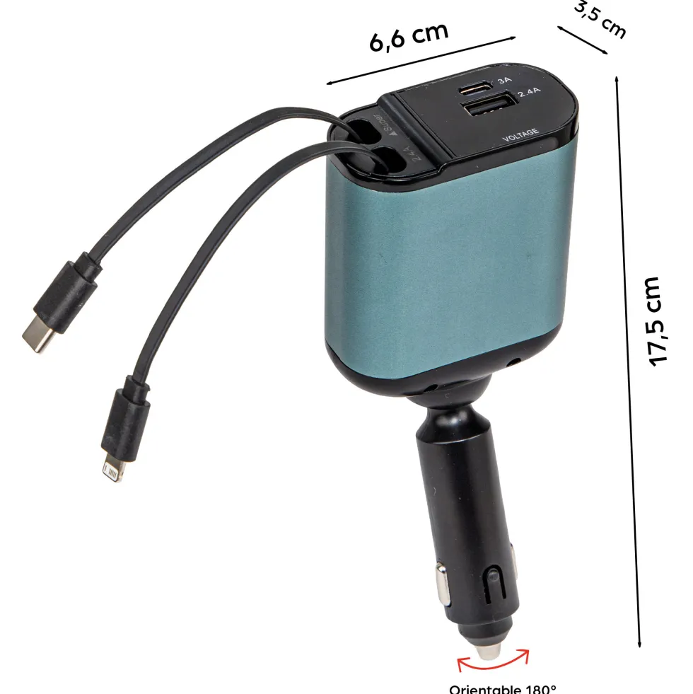 Chargeur de voiture Power-4