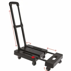 Chariot pliant maxi charge