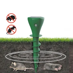 Chasse taupes solaires