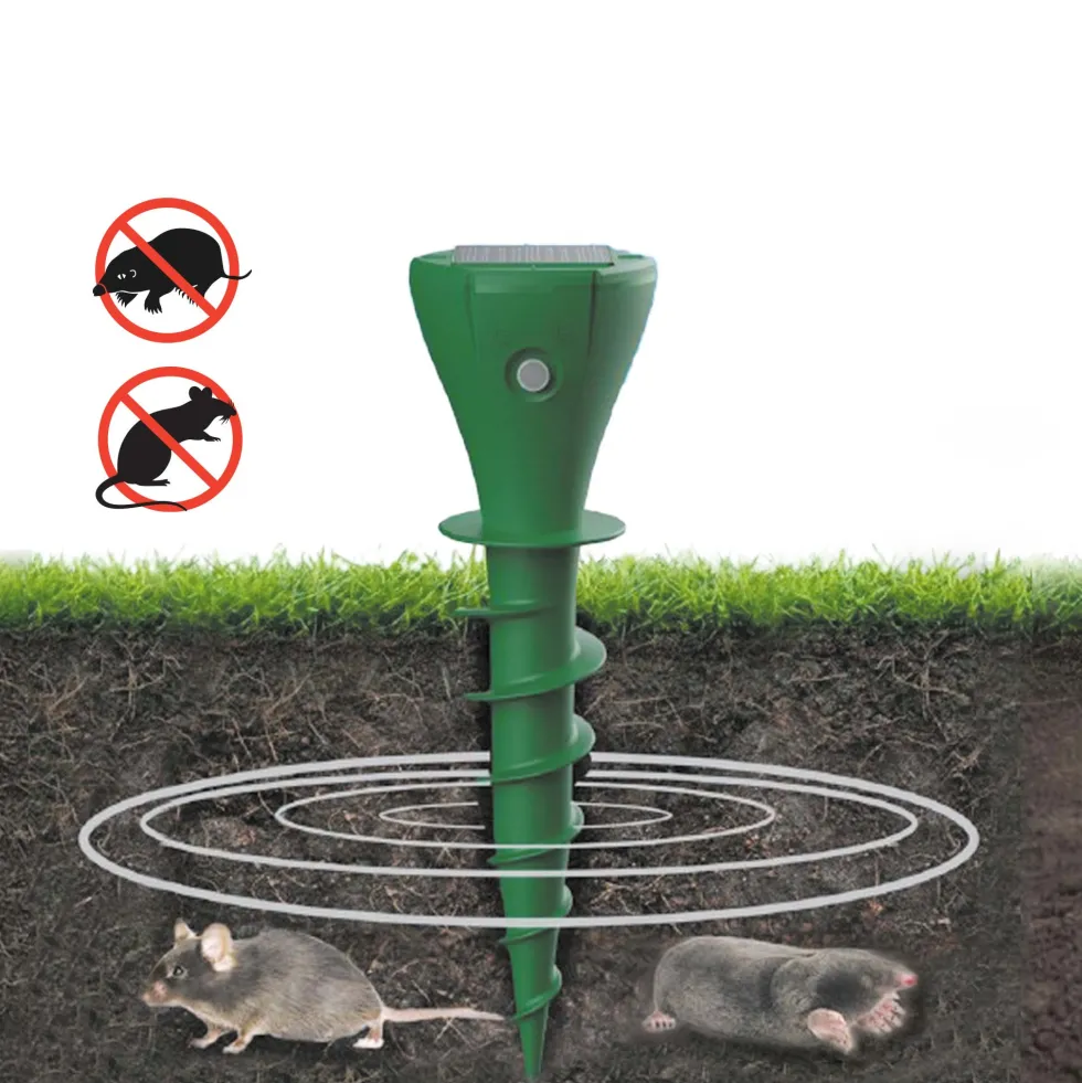 Chasse taupes solaires