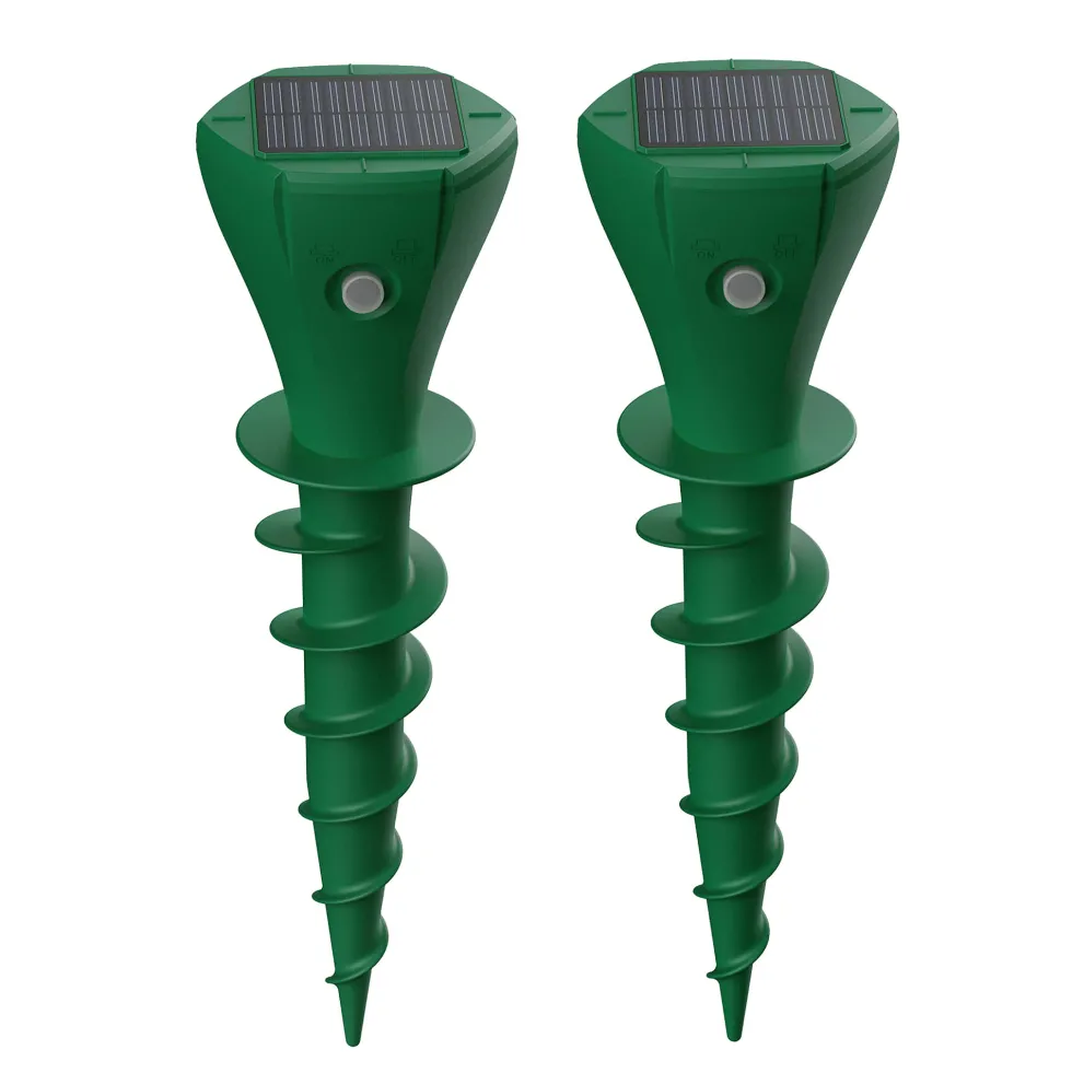 Chasse taupes solaires