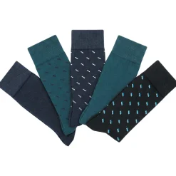 Chaussettes coton gentlemen - les 5
