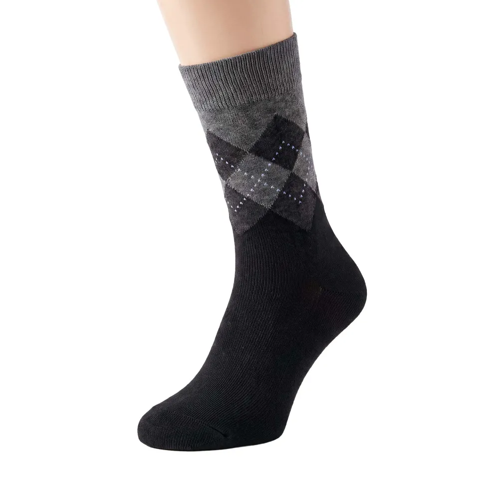 Chaussettes intarsia - les 4
