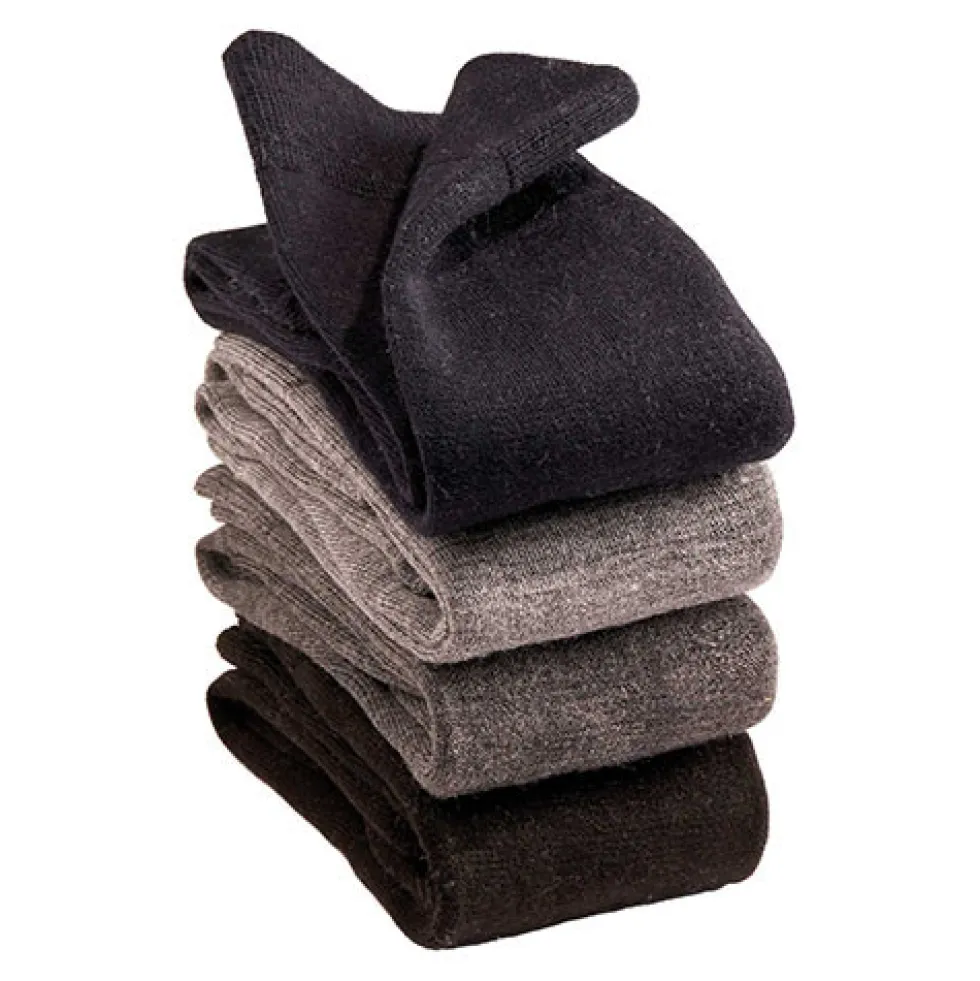 Chaussettes laine - les 4