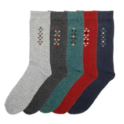 Chaussettes soie et cachemire - les 5