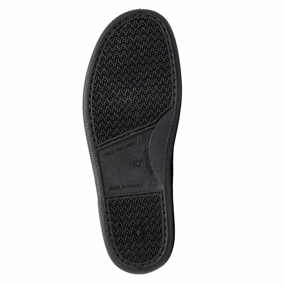Chaussons carreaux laine