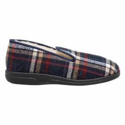 Chaussons carreaux laine
