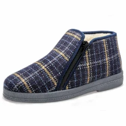 Chaussons montants fourrés laine