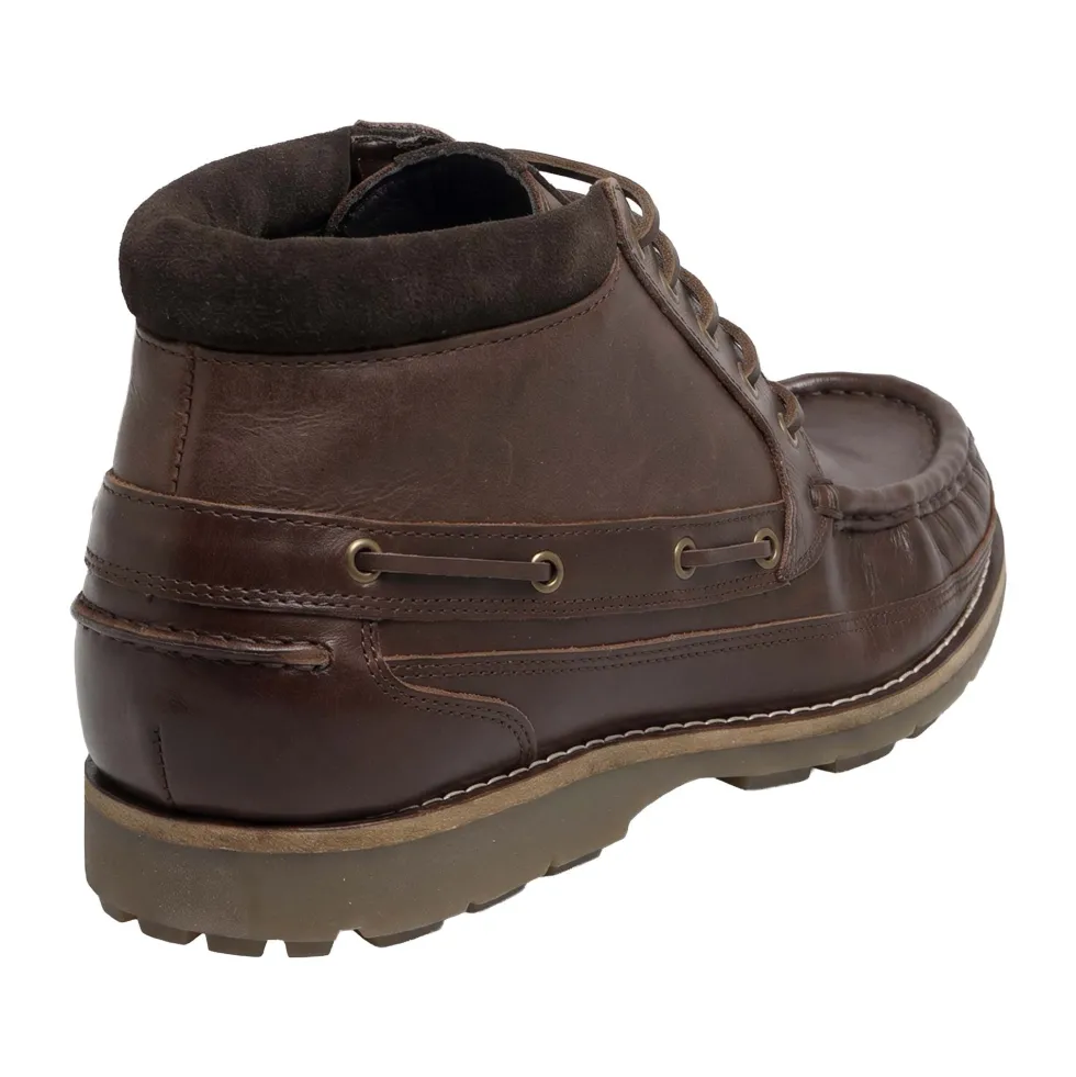 Chaussures bateaux montantes