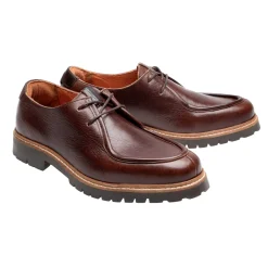 Chaussures lacées cuir